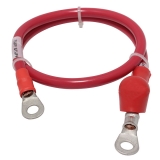 Tuff Stuff Performance Heavy Duty Charge Wire With Boot 24 in. Long, 4 Gauge Red Image