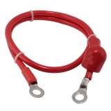 Tuff Stuff Performance Heavy Duty Charge Wire With Boot 36 in. Long, 4 Gauge Red Image