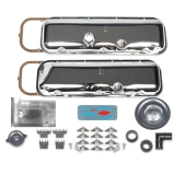 1978-1987 Regal Chevy Big Block Valve Cover Kit OE Correct With Slant Image