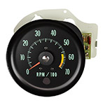 Product 1970 Chevrolet Super Sport Tachometer With 6500 Red Line Image