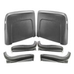 Product 1967 Chevrolet Seat Back And Sides Kit Black Image