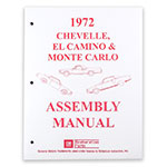 Product 1972 Chevrolet Factory Assembly Manual Image