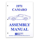 Product 1971 Chevrolet Factory Assembly Manual Image