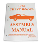 Product 1972 Chevrolet Factory Assembly Manual Image