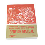 Product 1972 Chevrolet Factory Service Manual Image