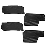 Product 1968-1972 Chevrolet Rear Arm Rest Piston Covers, Black Image