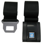 Product 1968-1972 Chevrolet Standard Rear Seat Belt, Black Image