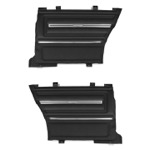 Product 1966 Chevrolet Coupe Rear Door Panels, Pre-Assembled, Black Image