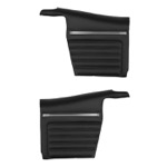 Product 1968 Chevrolet Convertible Standard Rear PUI Door Panels, Black Image