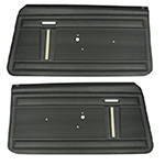 Product 1968 Chevrolet Standard Front Door Panels, Black Image