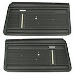 Product 1969-1970 Chevrolet Standard Front Door Panels, Black Image