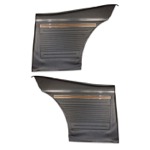 Product 1970-1972 Chevrolet Custom Rear Door Panels, Black Image