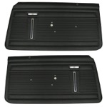 Product 1971-1972 Chevrolet Standard Front Door Panels Black Image