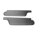 Product 1965-1967 Chevrolet Convertible Sun Visors, Black Madrid Grain Image