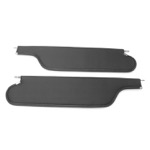 Product 1966-1967 Chevrolet Coupe Sun Visors, Black Surrey Grain Image