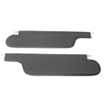 Product 1968-1969 Chevrolet Coupe Sun Visors, Black Ribbed Grain Image