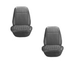 Product 1969 Chevrolet Deluxe Comfortweave Bucket Seat Covers, Black Image