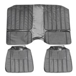 Product 1970 Chevrolet Deluxe Comfortweave Rear Seat Covers, Black M10 Image