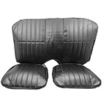 Product 1971-1973 Chevrolet Standard Rear Seat Covers, Black M10 Image