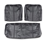 Product 1969-1971 Chevrolet Front Bench Seat Covers, Black Image