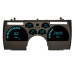 Product 1991-1992 Chevrolet LED Digital Replacement Gauge Panel Teal LED Image