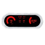 Product 1962-1965 Chevrolet LED Digital Replacement Gauge Panel Red LED Image