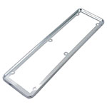 Product 1968-1972 Chevrolet Super Sport; Hood Louver Bezel; Die-Cast Chrome Image