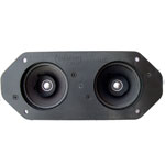 Product 1962-1965 Chevrolet Chevy 2 Dash Speaker with Kenwood Dual Front Speaker Upgrade Image