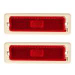 Product 1970-1972 Chevrolet Red Rear Side Marker Lens Image