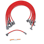 1962-2021 Chevrolet MSD Red Super Conductor Spark Plug Wire Set