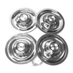 Product 1964-1972 Chevrolet Rally Wheel Flat Cap Kit, Chevrolet Motor Division Image