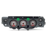 Product 1970-1972 Chevrolet SS Dakota Digital VHX Instrument System, Carbon Fiber Faces, Red Numbers Image